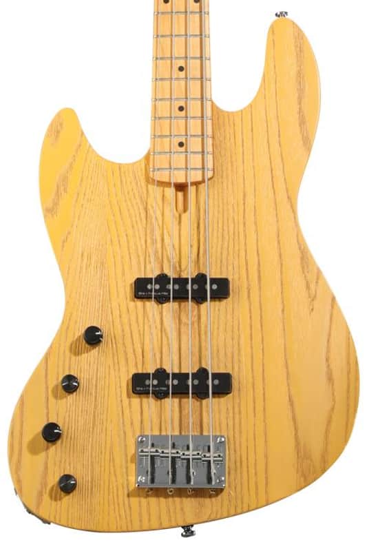 Sire Marcus Miller V6 4-string Left-handed Electric Bass Guitar - Butterscotch image 1