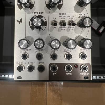 Barton CV Arpeggiator 20 HP Eurorack Module Silver Clarke Panel image 1