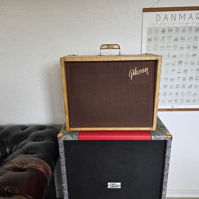 Gibson GA-6 Lancer 1960 Vintage Studio Guitar Combo Amplifier Artist Owned amp by Bernie Marsden of Whitesnake GA6 rare tweed model image 2