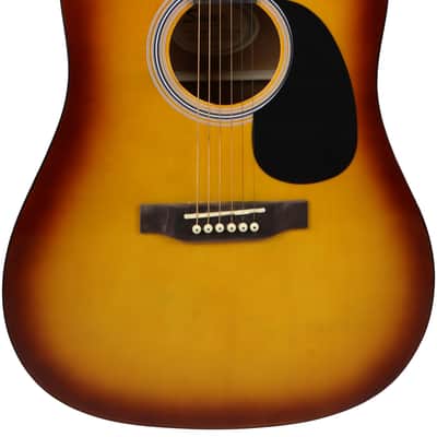 Fender Squier Dreadnought Acoustic Guitar - Sunburst image 1