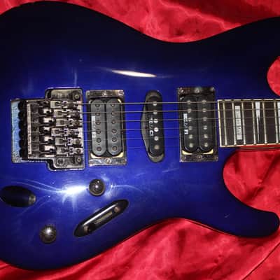 1991 Ibanez S540LTD-JB Jewel Blue w/case image 3