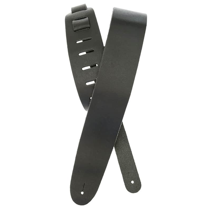 D'Addario Planet Waves 25BL00 2.5" Basic Classic Leather Guitar Strap image 1
