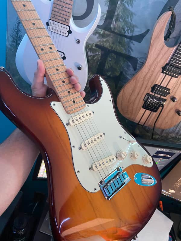 Fender American Deluxe Stratocaster Ash 2011 - 2016 | Reverb