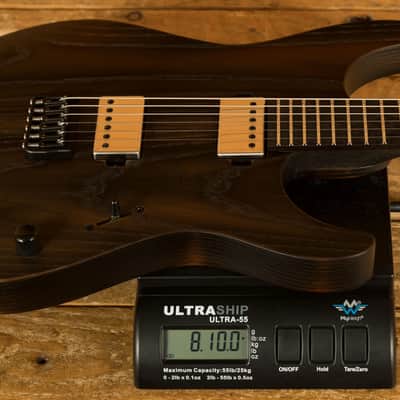 Mayones Aquila Cardinal 6 Adam Christianson Baritone Signature - Ebony - Antique Black image 8