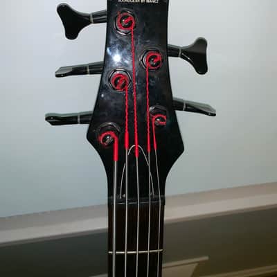 Ibanez Made in Japan SDGR 5 String Sound Gear Bass Guitar 1998 Black image 4