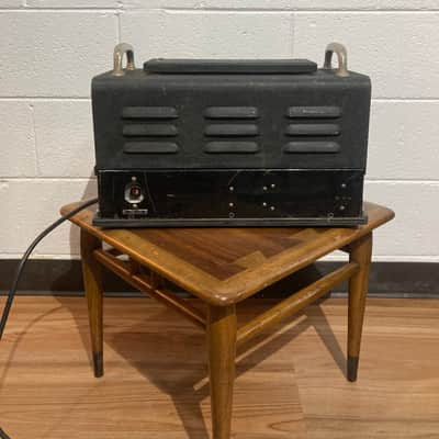 International Projection Corporation NP-30 1930’s Guitar Amplifier Head - Black Crinkle image 4