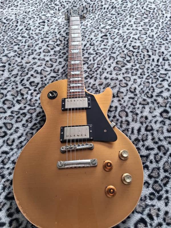 Gibson Custom Shop "Inspired By" Joe Bonamassa Aged Les Paul Goldtop 2008 - 2010 - Aged Gold image 1