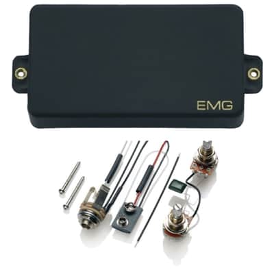EMG 81 Humbucker Pickup, Black - Humbucker Pickup for Guitars image 1