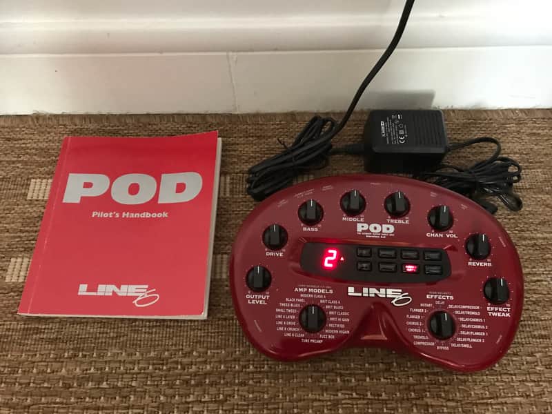 Line 6 Pod V2.0 Electric Guitar Processor – Excellent Condition image 1