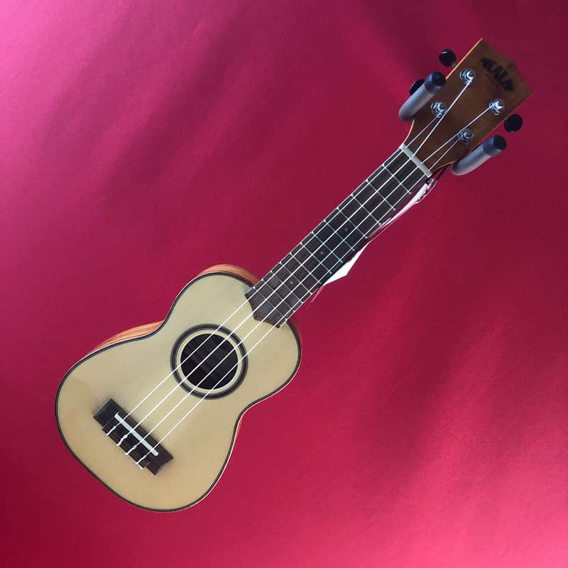 [USED] Kala KA-FMS Flame Spalted Maple Soprano Ukulele (See Description) image 1