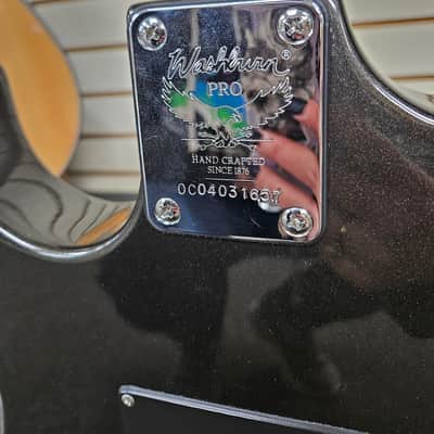 Washburn X-Series 2000's - Metallic Black image 9