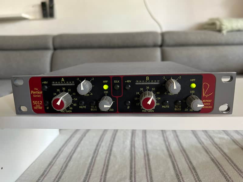 Rupert Neve Designs Portico 5012 Dual Mic Preamp 2006 - 2008 - Red / Blue Bild 1
