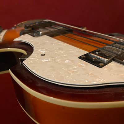 Hofner B-Bass Hi-Series 2017 - Tobacco Burst image 8