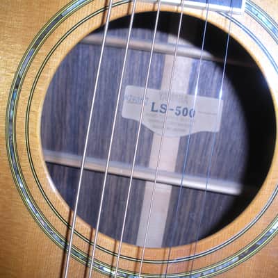 Yamaha LS-500 HOLD 1993-2003 Natural made in Japan tone as good as it gets image 6