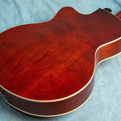 Godin 5th Avenue CW Kingpin II HB Cognac Burst 2026 SF Acoustic Guitar - No Bag/Case image 6
