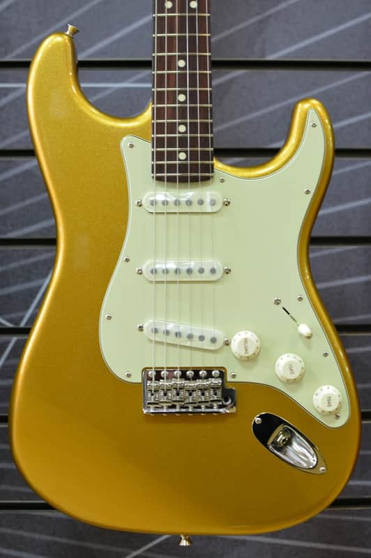 Fender Hybrid II Stratocaster Custom Limited Edition - Mystic Aztec Gold - Incl Gig Bag image 1