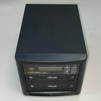 NEW & Tested Copystars CD-DVD Burner 24X 1 to 1 DVD Copier Tower - Black image 2