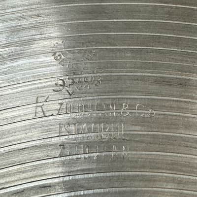 Zildjian 14" (14-1/16th") K Istanbul New Stamp Hi Hat Pair, 867/916g image 4