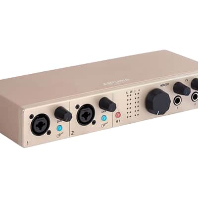 Arturia MiniFuse 4 USB-C Audio Interface (Champagne) image 2