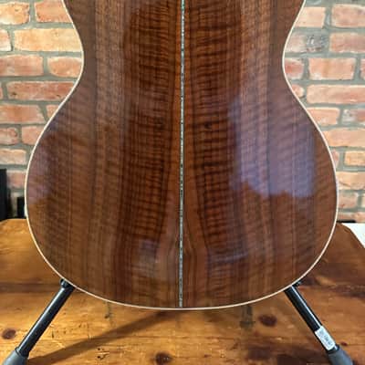 Circle Strings Acoustic Guitar 10-String Walnut and Sinker Redwood Rare Custom image 6