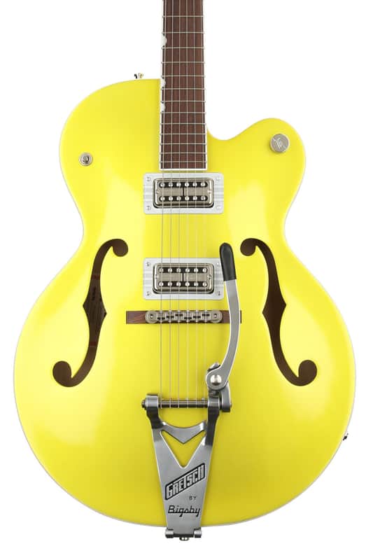 Gretsch G6120T Brian Setzer Signature Hot Rod - Lime Gold image 1