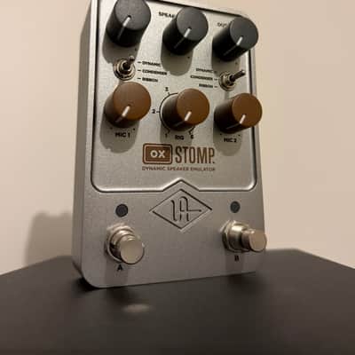 Universal Audio OX Stomp Dynamic Speaker Emulator 2023 - Present - Silver image 1
