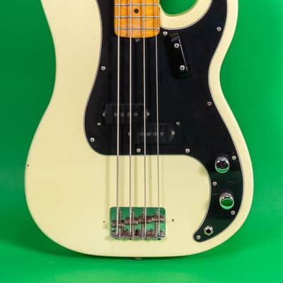 Fender Precision Bass Rare Slab Body John Entwistle 1966 White image 1