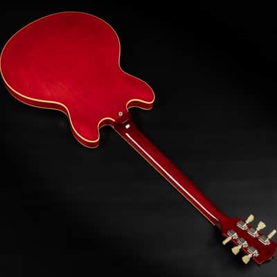 2014 Gibson Custom Shop 50th Anniversary '63 ES-335TDC VOS - Faded Cherry | USA Memphis 1963 Reissue Block Inlays 3.56kg | CoA OHSC image 14