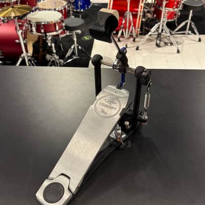 PDP PDSPCXFD Concept Series Extended Footboard Direct-Drive Single Bass Drum Pedal 2010s - Black/Silver image 1