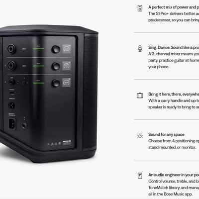 Bose S1 Pro+ Portable Bluetooth Speaker System image 9