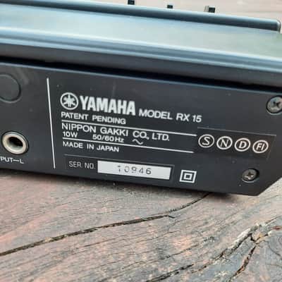Yamaha RX15 Digital PCM Rhythm Programmer 1980s - Blue buttons image 4