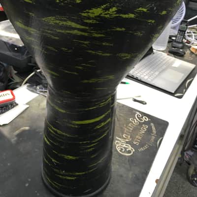 Remo World Percussion 12" Key-Tuned Djembe, Camo image 9