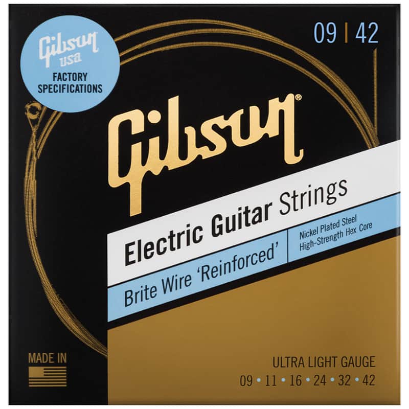 Gibson BWR9 009-042 Brite Wires image 1