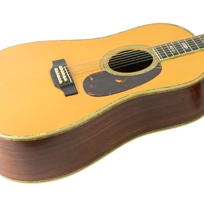 1971 Martin D-12-45 12 String Natural #277156 image 2