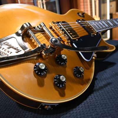 Gibson Custom Shop 1968 Les Paul Custom Reissue Bigsby Ultra Light Aged - Double Gold #1138 image 4