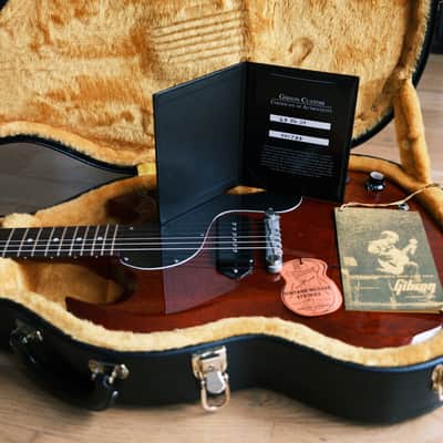 Gibson Custom Shop 1963 SG Junior Reissue Lightning Bar VOS Finish 2020 - VOS image 25