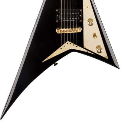 Jackson Pro Series Rhoads RRT-5 Electric Guitar. Ebony FB, Gloss Black image 3