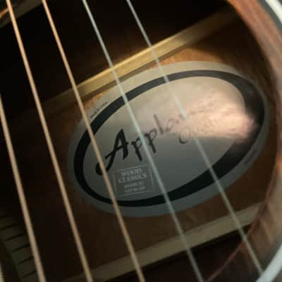 Ovation - Applause Acoustic Guitar Wood Classics AAP-96-AN OOO Vintage image 9