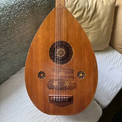 Unknown Maker 12 String Oud 1960s? - Hand rubbed tung oil image 1