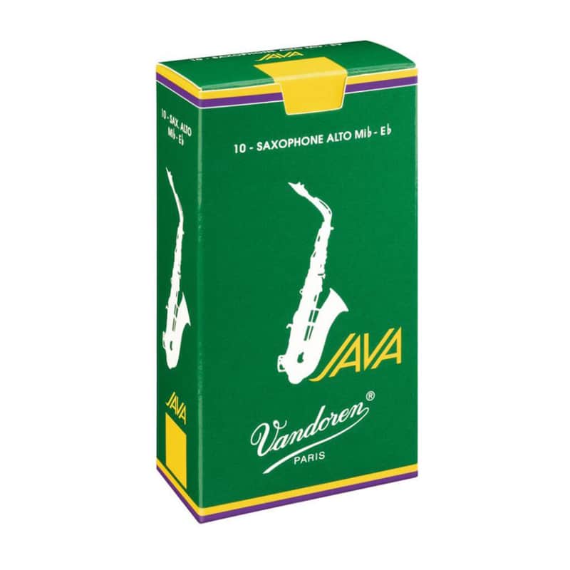 Vandoren Java Alto Sax Reeds 3.5 Box of 10 - Reed for Alto Saxophone image 1