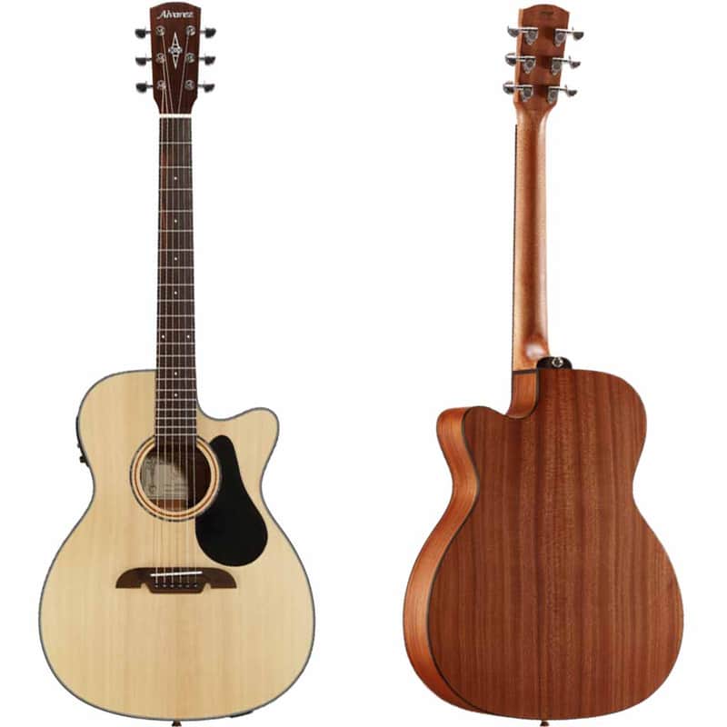 Alvarez Artist AF30CE Sitka Spruce/Sapele Folk/OM Acoustic Guitar image 1