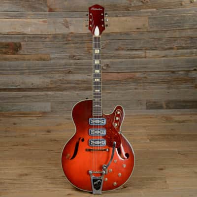 Silvertone Model 1454 Sunburst 1960s image 4