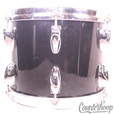 Yamaha 10x8"Tour Series Jet Black 6Ply Birch/Mhg Tom Drum 8000 Japan Vintage 80s image 3