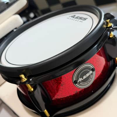 Alesis ALESIS STRIKE PRO SE SPECIAL EDITION 8" DUAL ZONE RED MESH TOM DRUM TRIGGER image 2