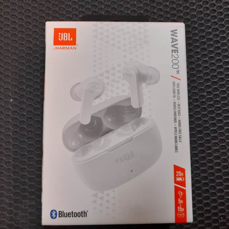 JBL WAVE 200 TWS Bluetooth Headphones image 1