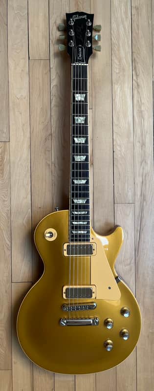 Gibson USA Les Paul Deluxe - 30th Anniversary 2000 Limited Edition - Bullion Gold - with case