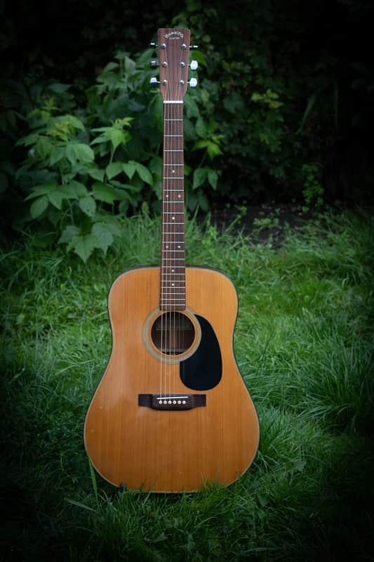 Kawai F-180DE Acoustic. Martin copy? Made in Japan. See video | Reverb