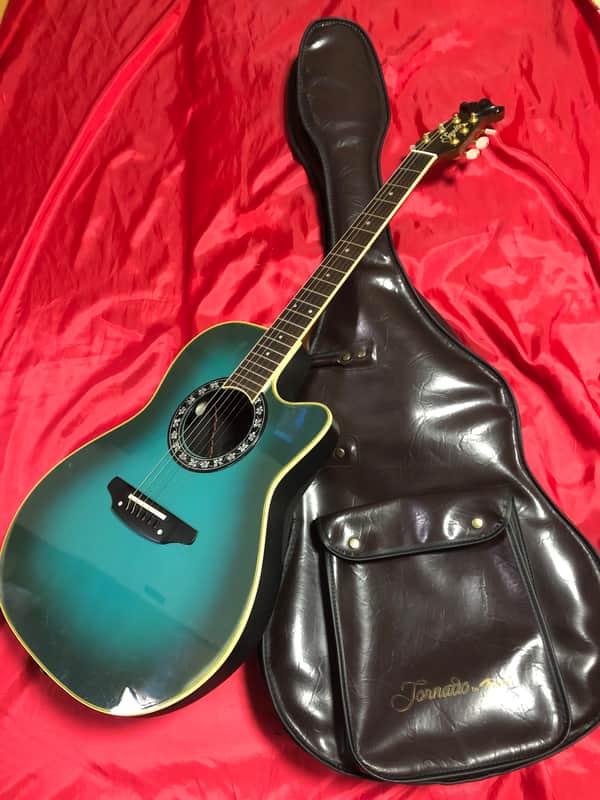 Morris TORNADO BY MORRIS Z II Electric Acoustic Guitar with Soft