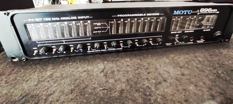 MOTU 896HD 192kHz FireWire Interface | Reverb