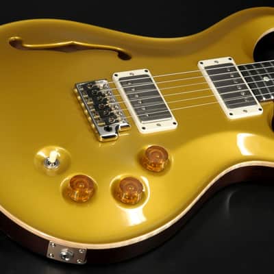 PRS DGT David Grissom Semi-Hollow w/ Moons - Gold Top image 2